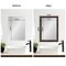 Amanti Art Mirror Makeover Bathroom Mirror Frame Border Kit - Fully Assembled Peel and Stick Frame - Mirror NOT Included - Wildwood Brown Narrow Trim